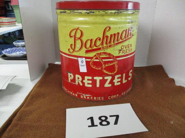 Bachmans Pretzel tin