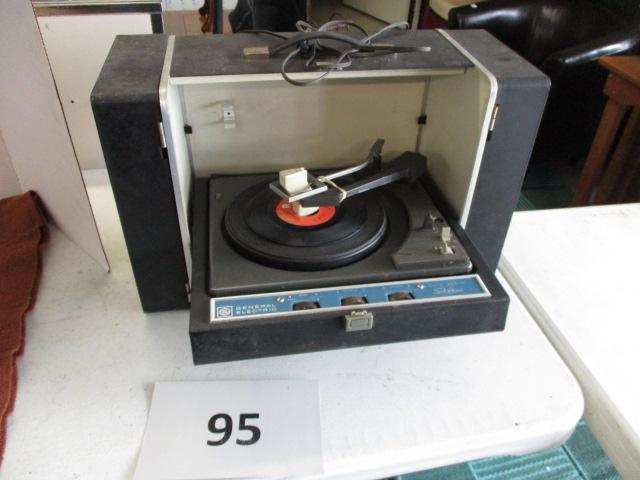 General Electric solid state portable record player