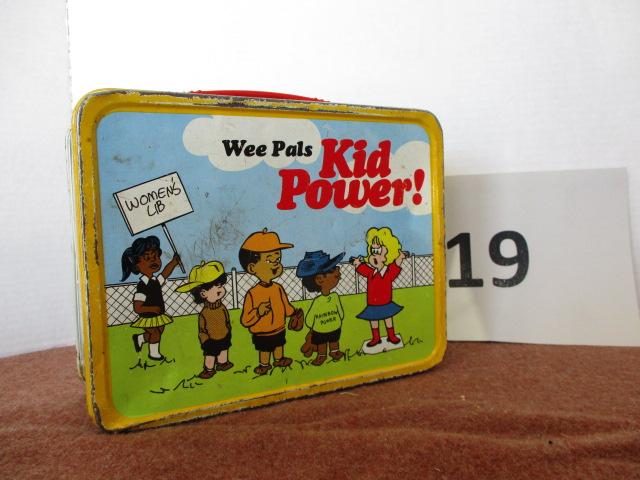 Wee Pals Kid power lunch box