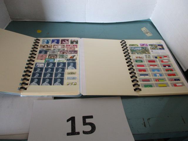 2 Stamps stock books