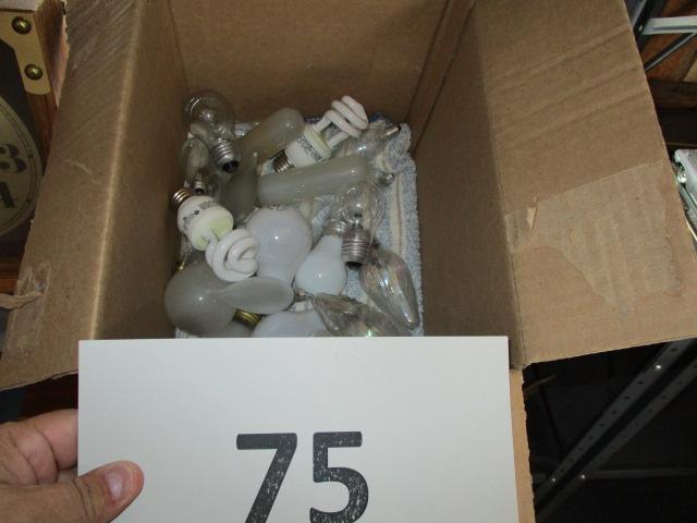 Box lot of light bulbs