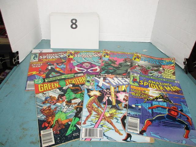 Lot of 7 comic books