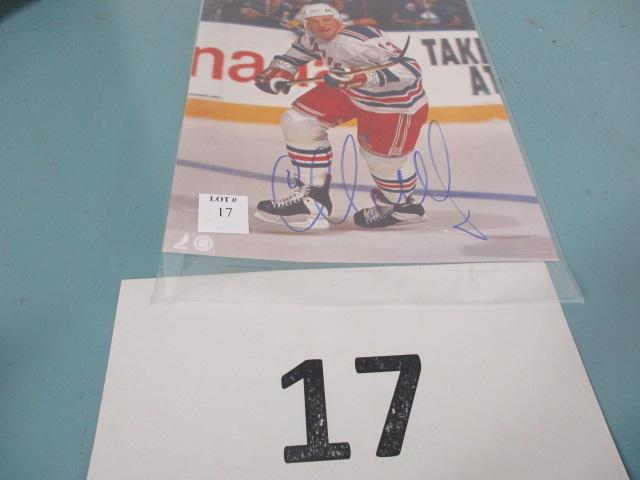 Sergei Nemchenov signed phot