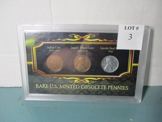 Rare US pennies
