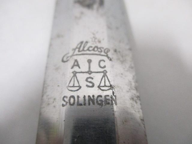 Alcosa Solingen Nazi Wehrmacht Heer Officers Dagger
