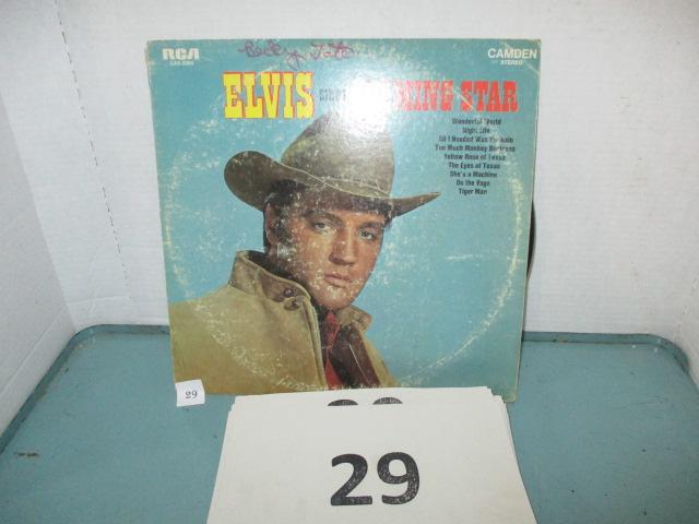 Elvis Presley LP Record