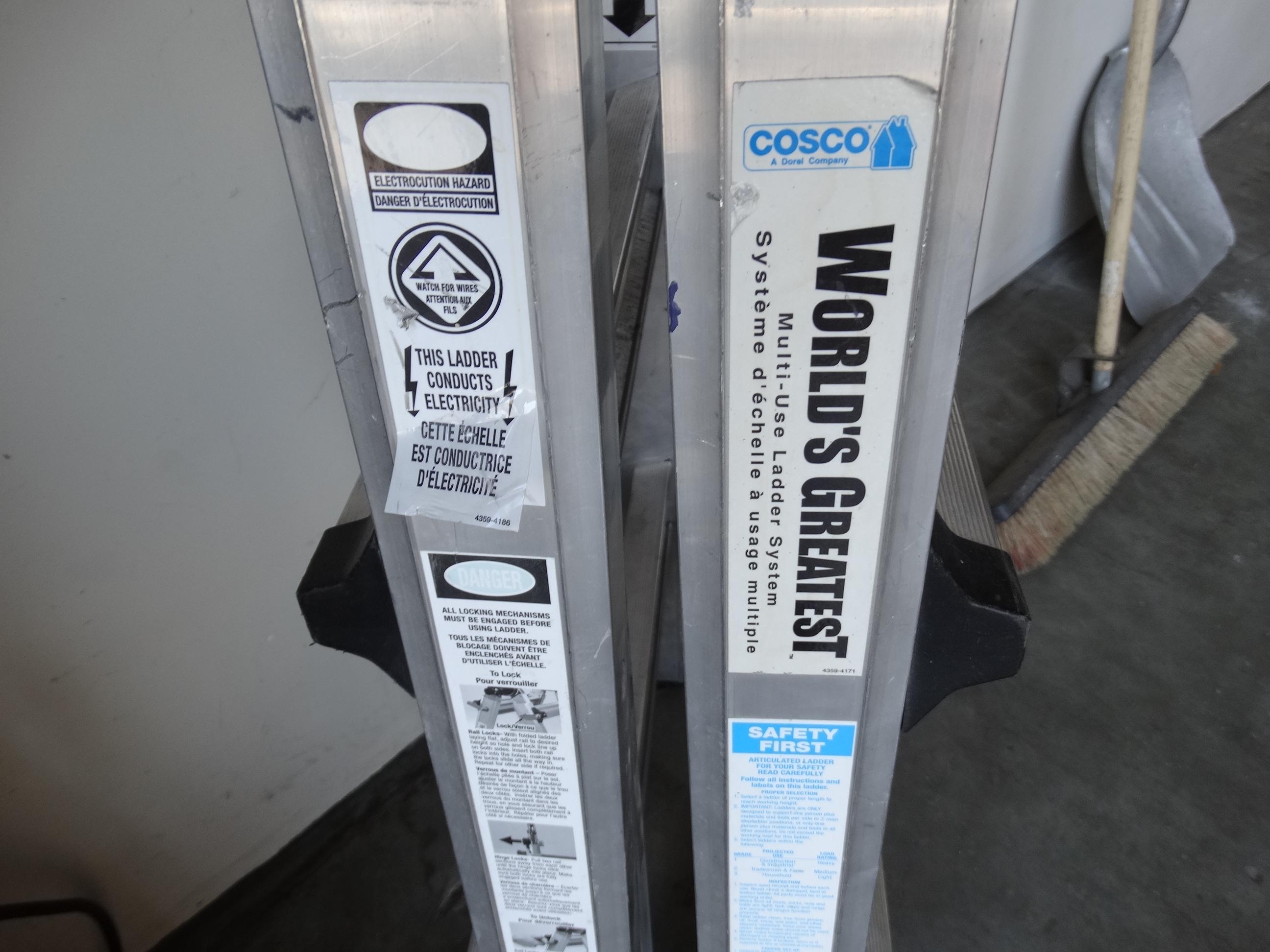 Cosco 17FT Metal Extension Ladder