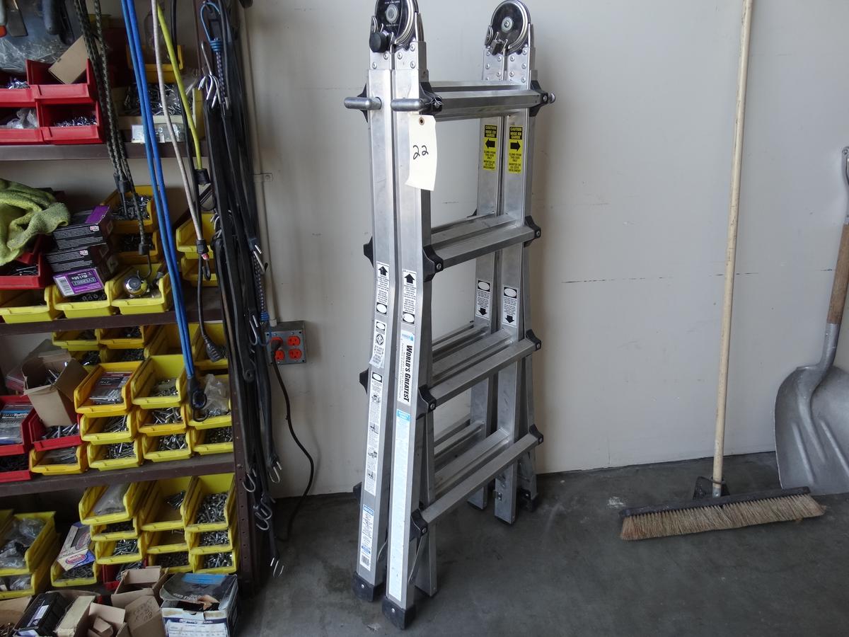 Cosco 17FT Metal Extension Ladder