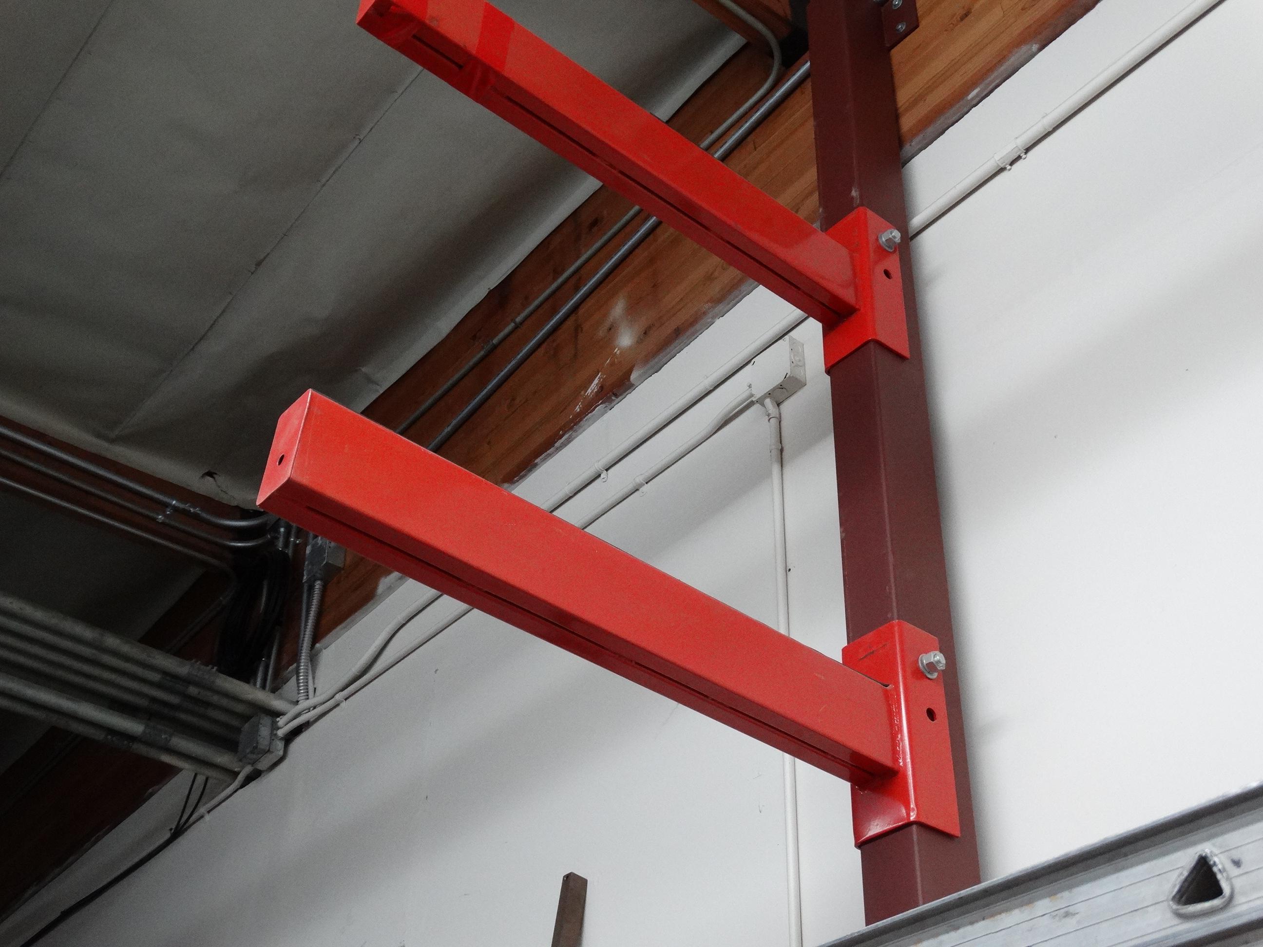 3 (15FT) 4x5 Red Iron Beams