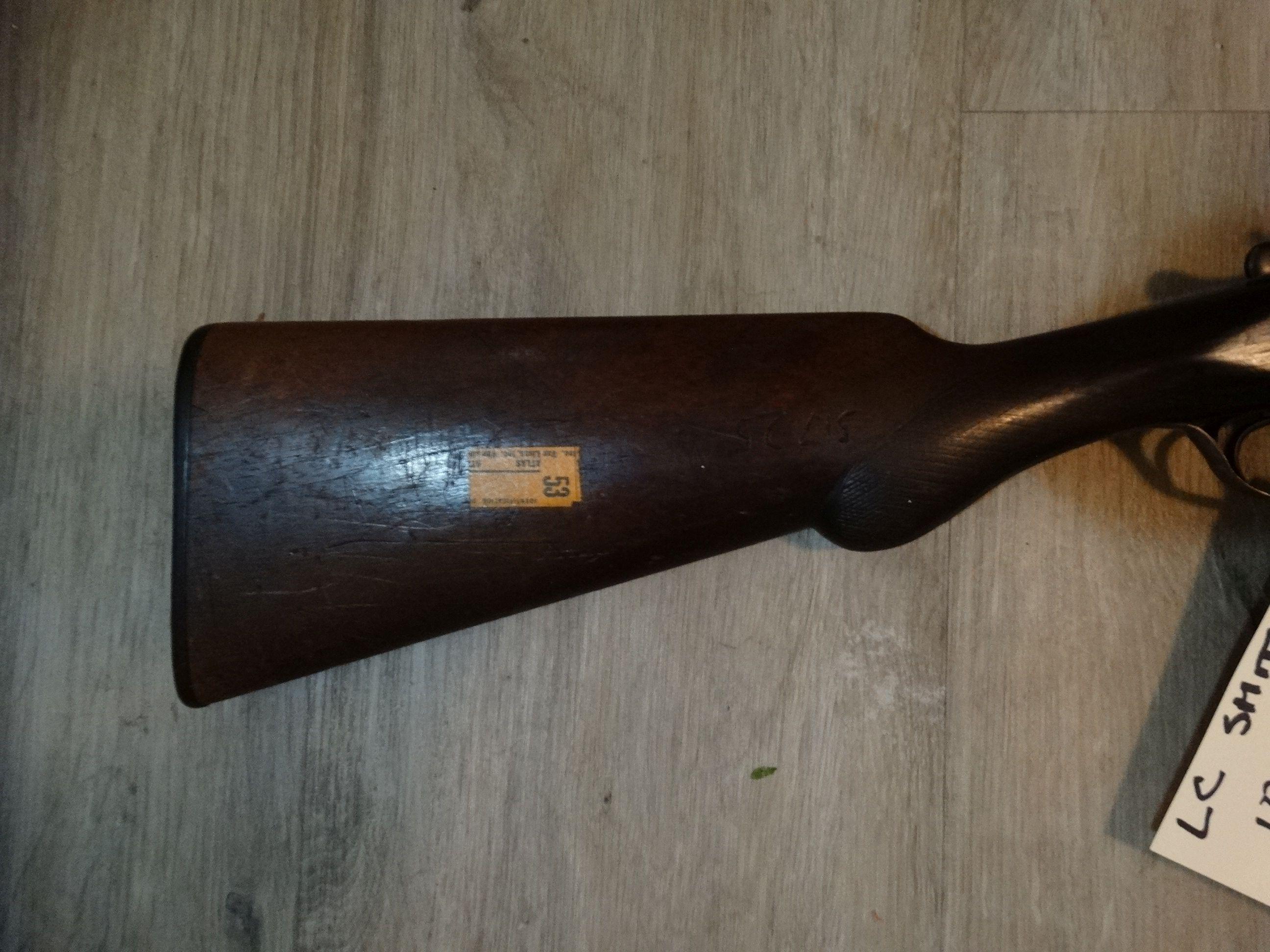 Rifle L.C. Smith 1896 Double Barrel Shot Gun
