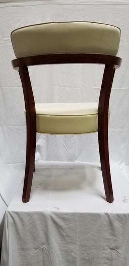 Uplustered Italian Dining Chair with Arms