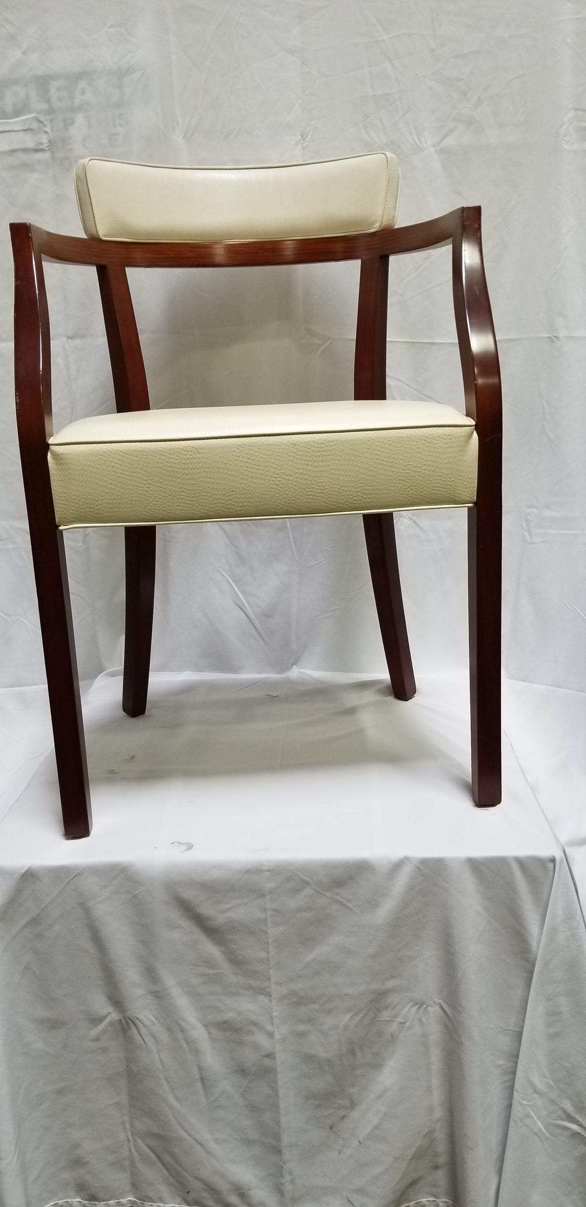 Uplustered Italian Dining Chair with Arms