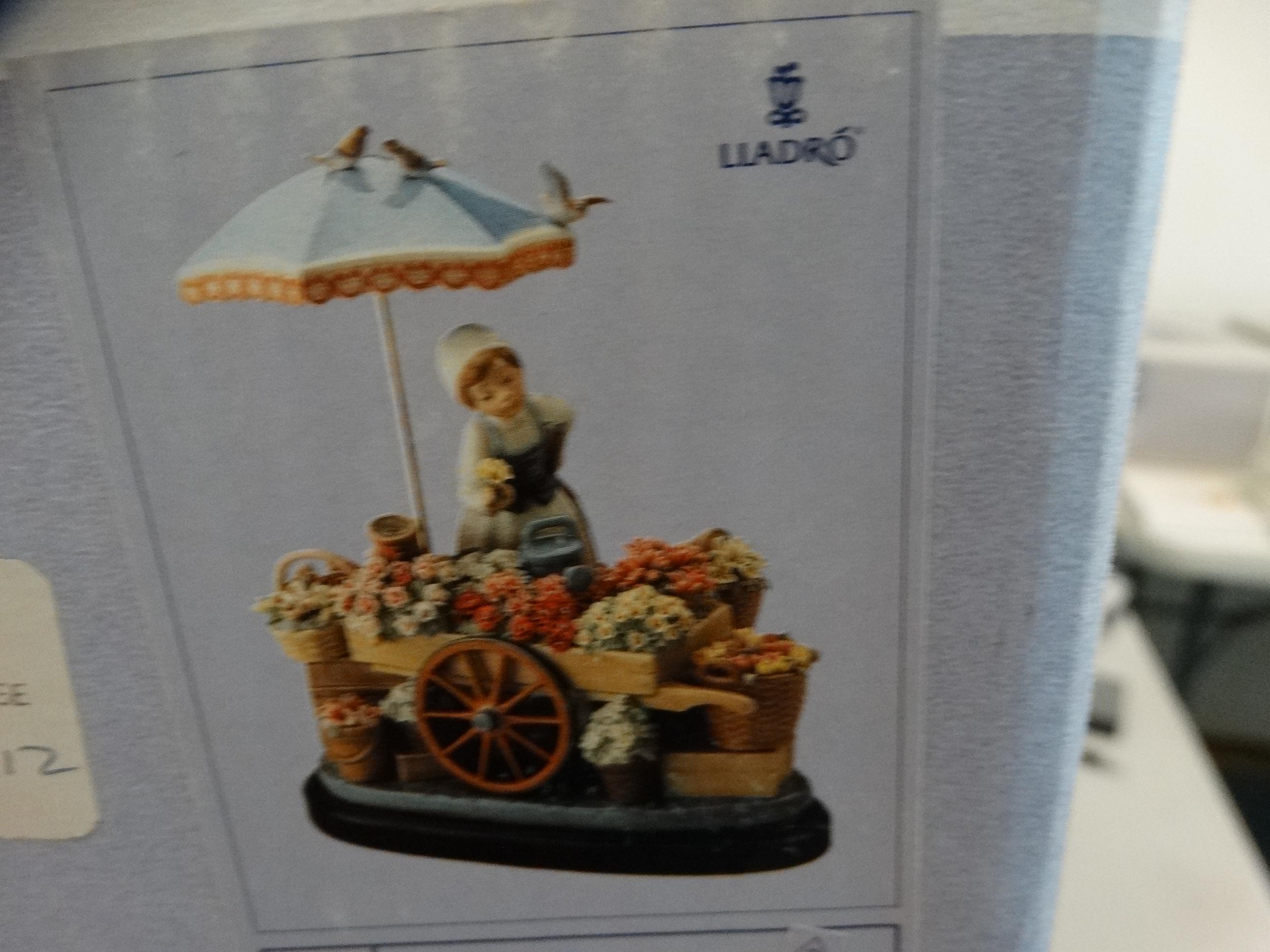 Llardo Statue - Flowers Of The Season Figurine