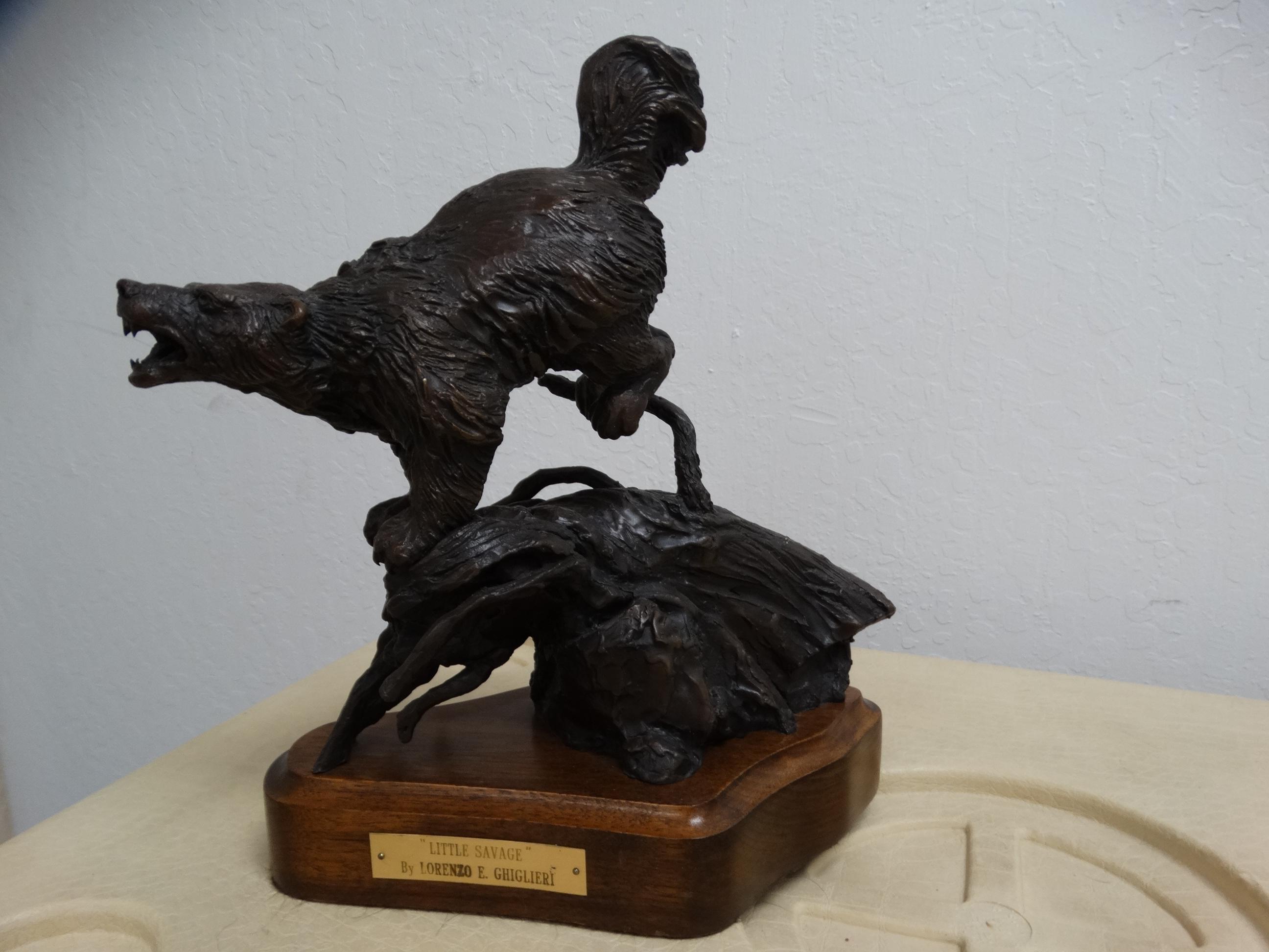 Bronze Sculpture "Little Savage"