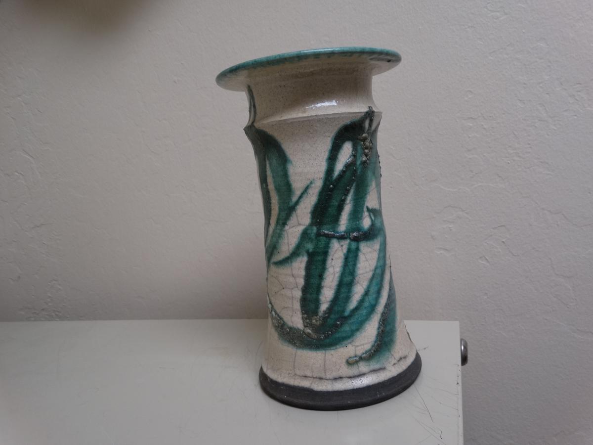 RAKU Vase