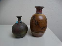 (2) Mini Vases