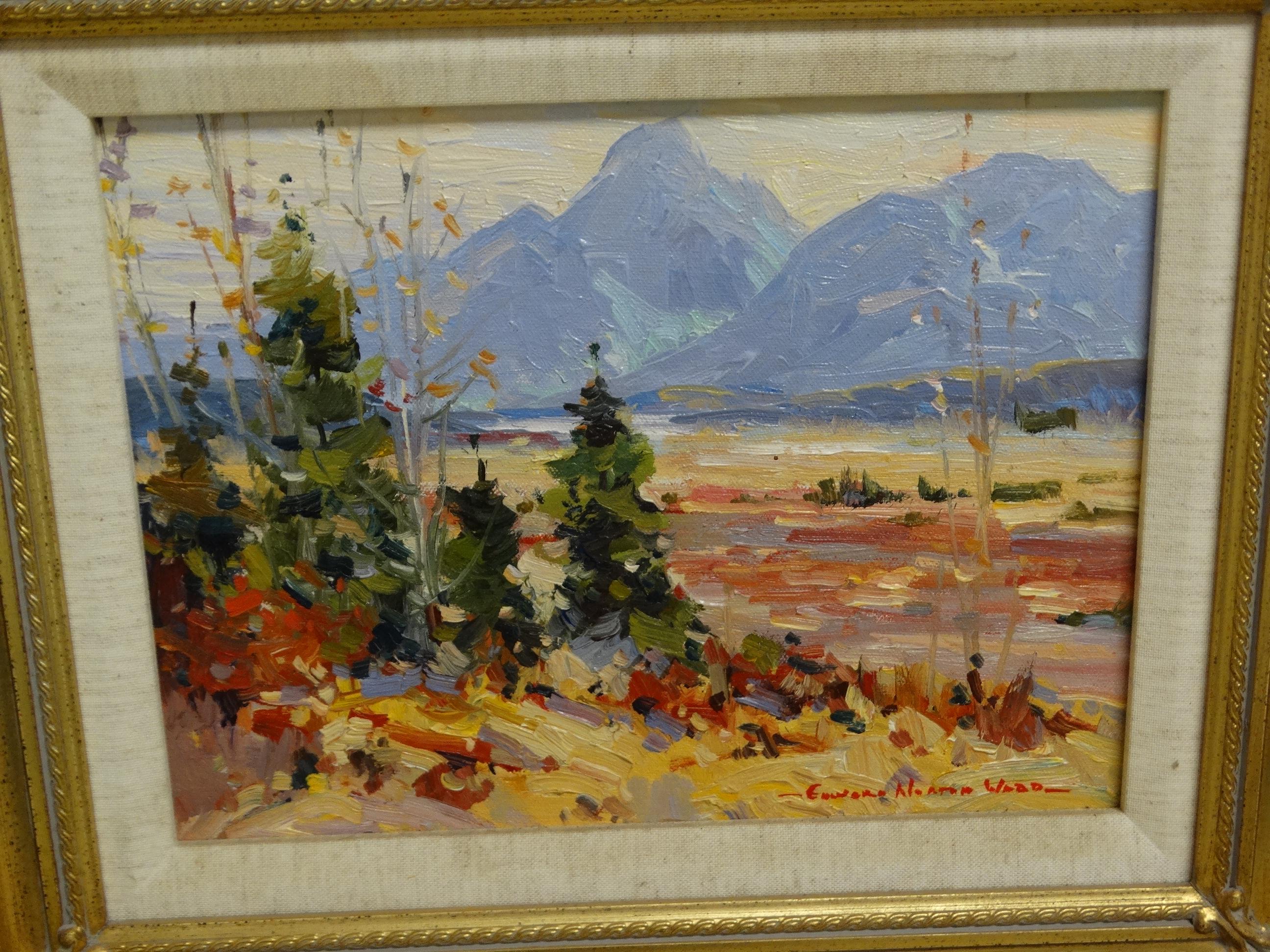 Original Oil "TETON Valley"