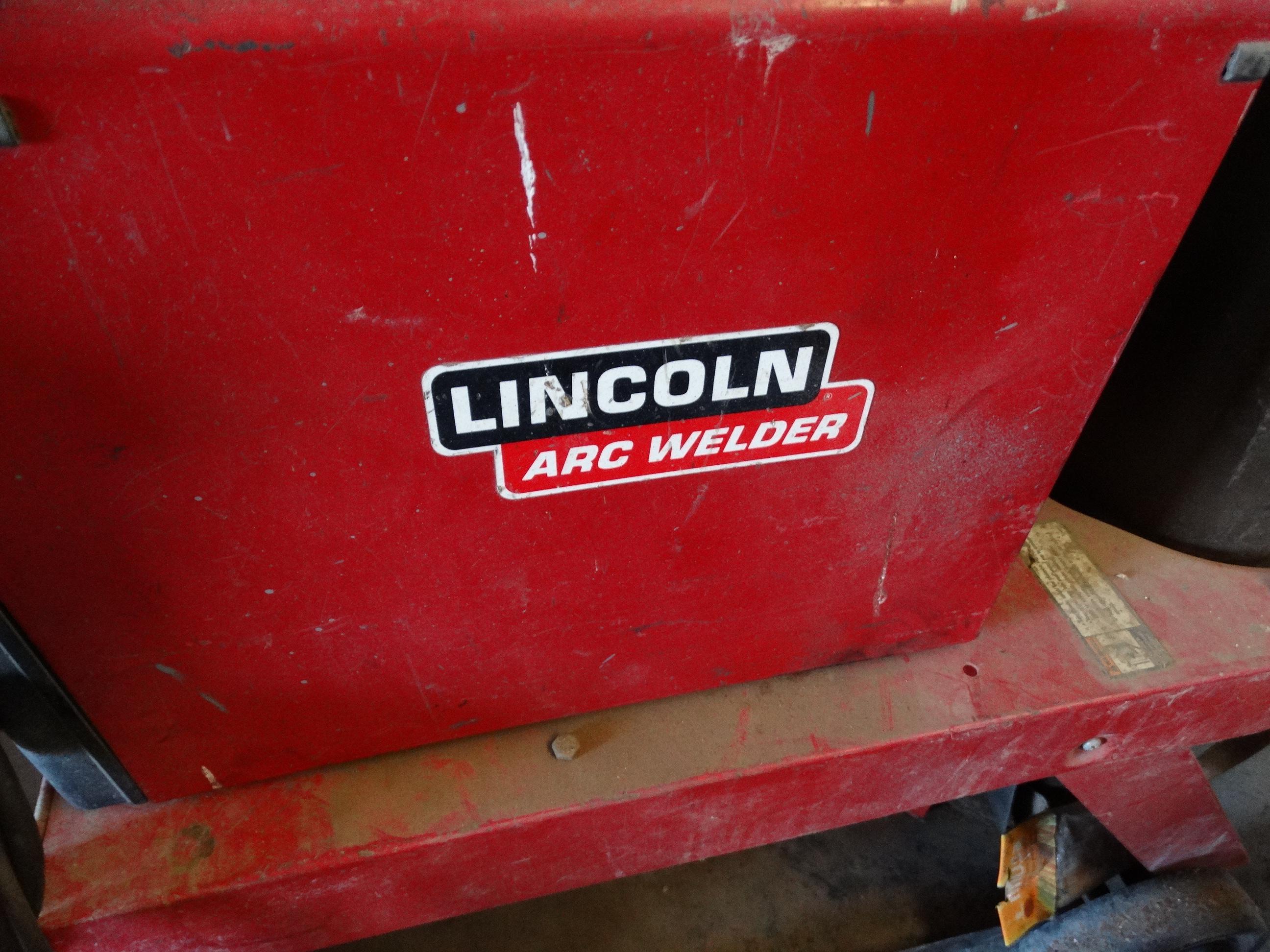 Lincoln Arc Welder & Tank