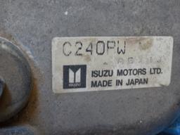 4 Cylinder Isuzu Diesel Engine