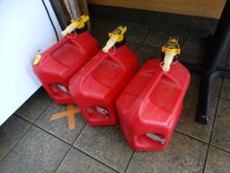 (2) 5 Gal. Gas cans