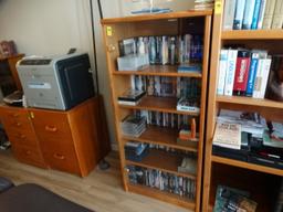 Shelving Unit with Glass Doors