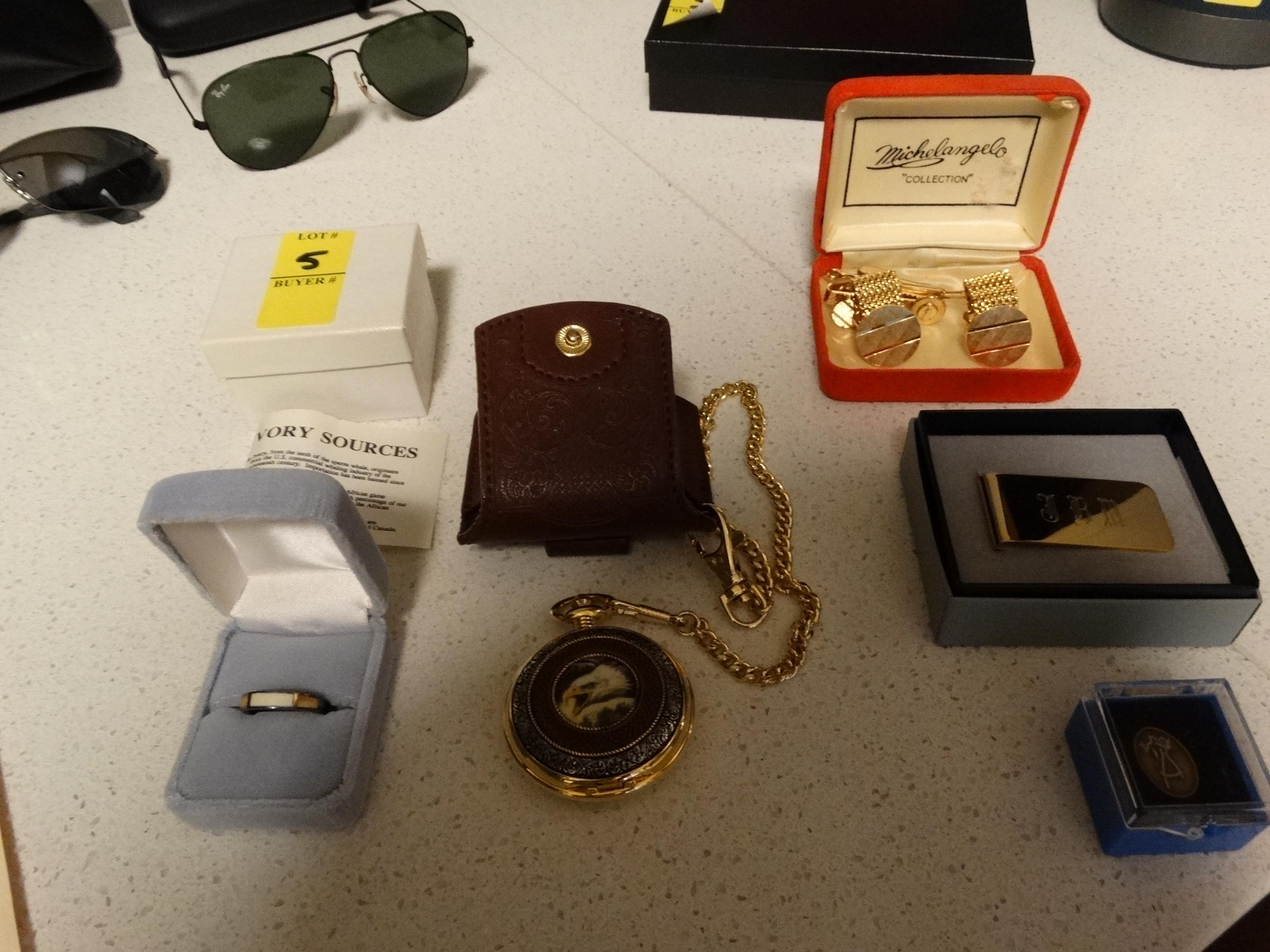 SMALL Group lot of men's jewelry
