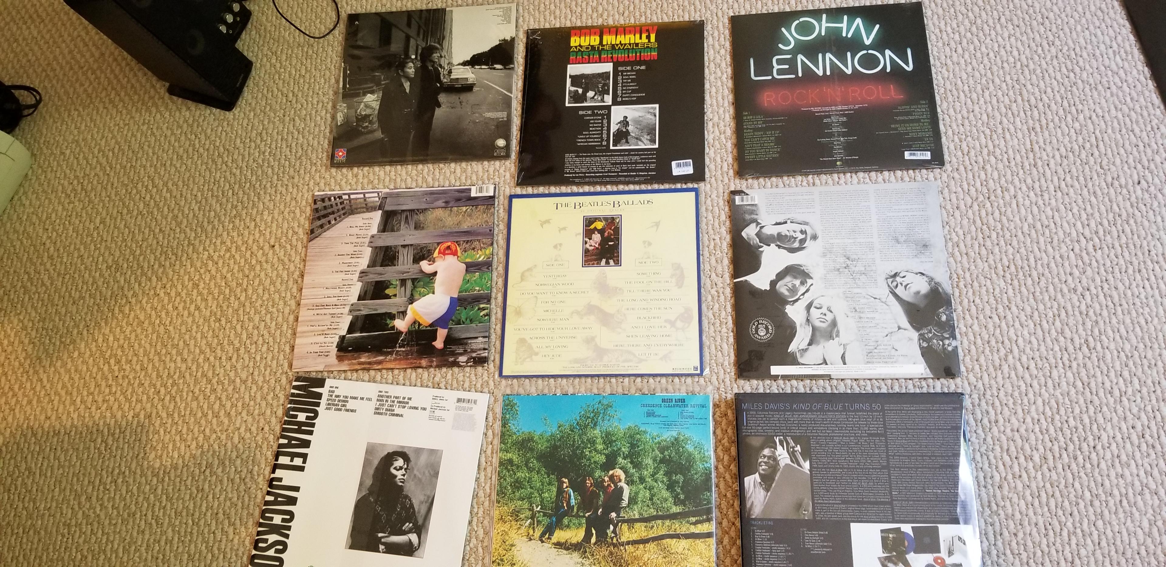 (9) Audiophile Many Sealed Albums