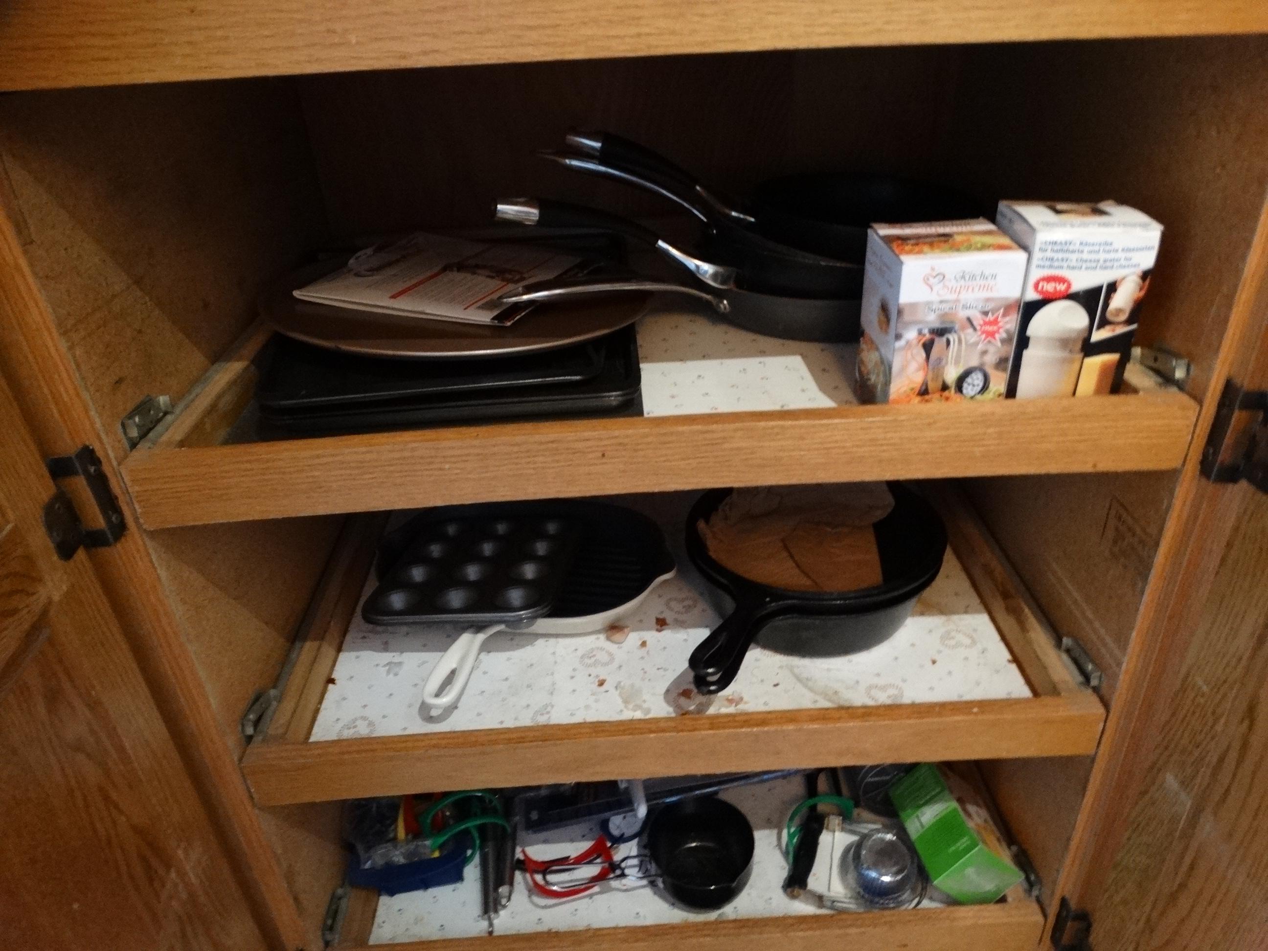 Contents of Kitchen Cabinets