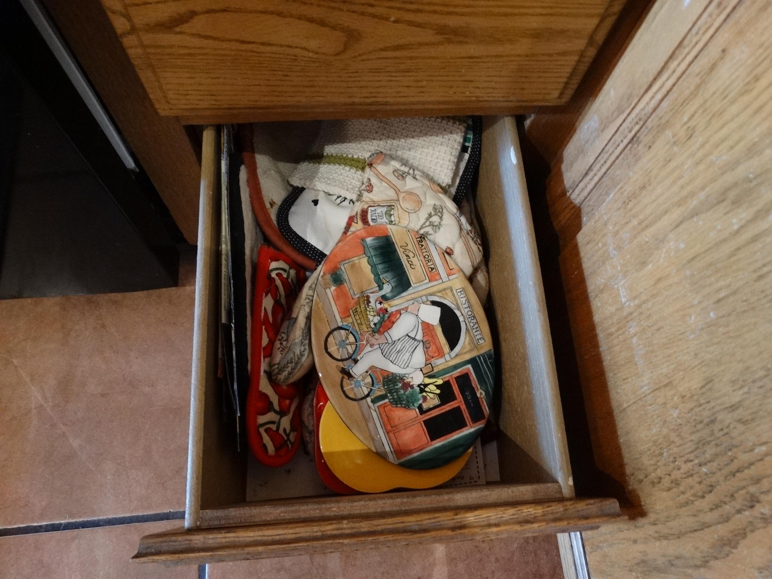 Contents of Kitchen Cabinets