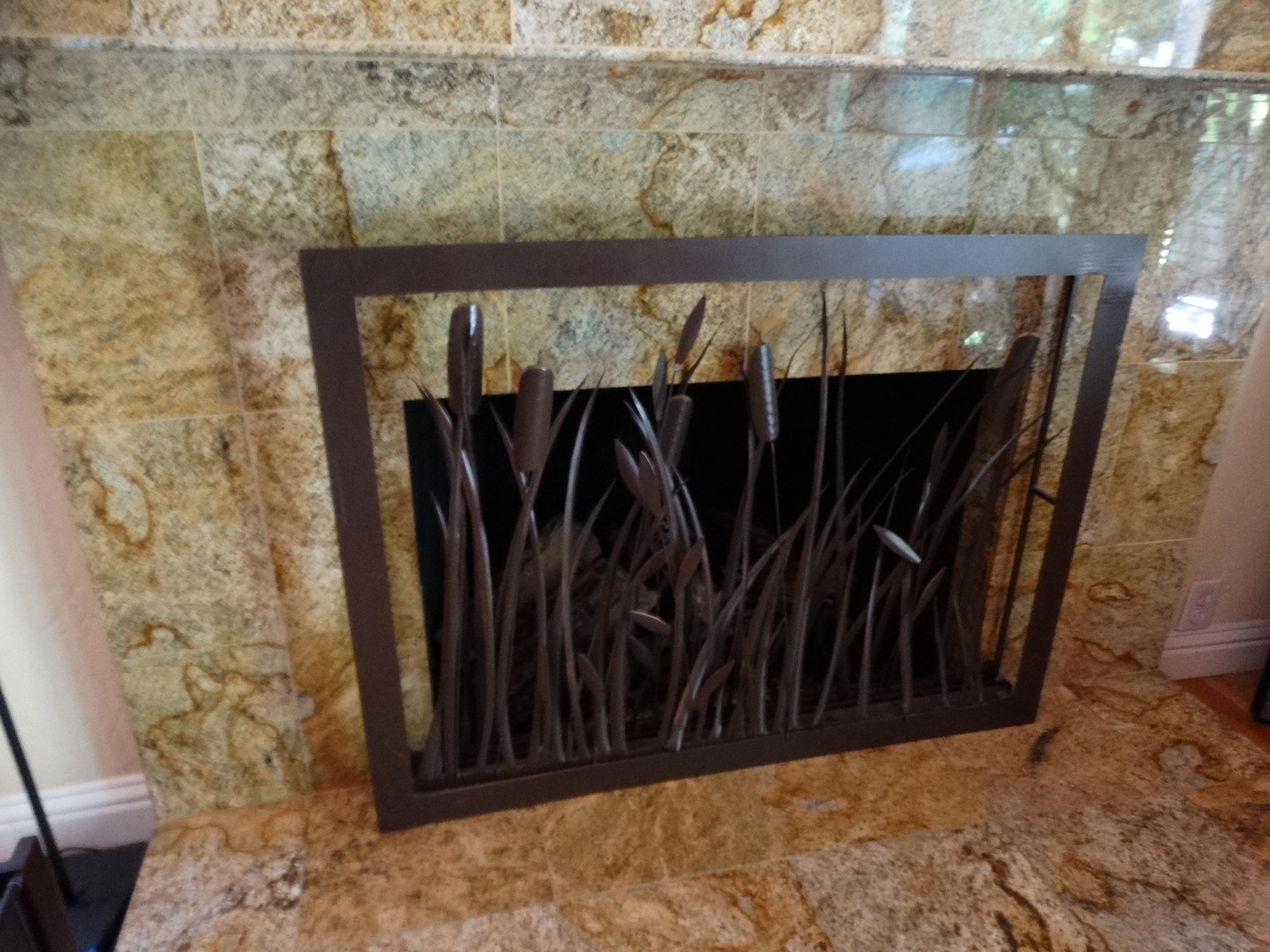 Storage box, Bamboo shoots, Metal fire place surround and more