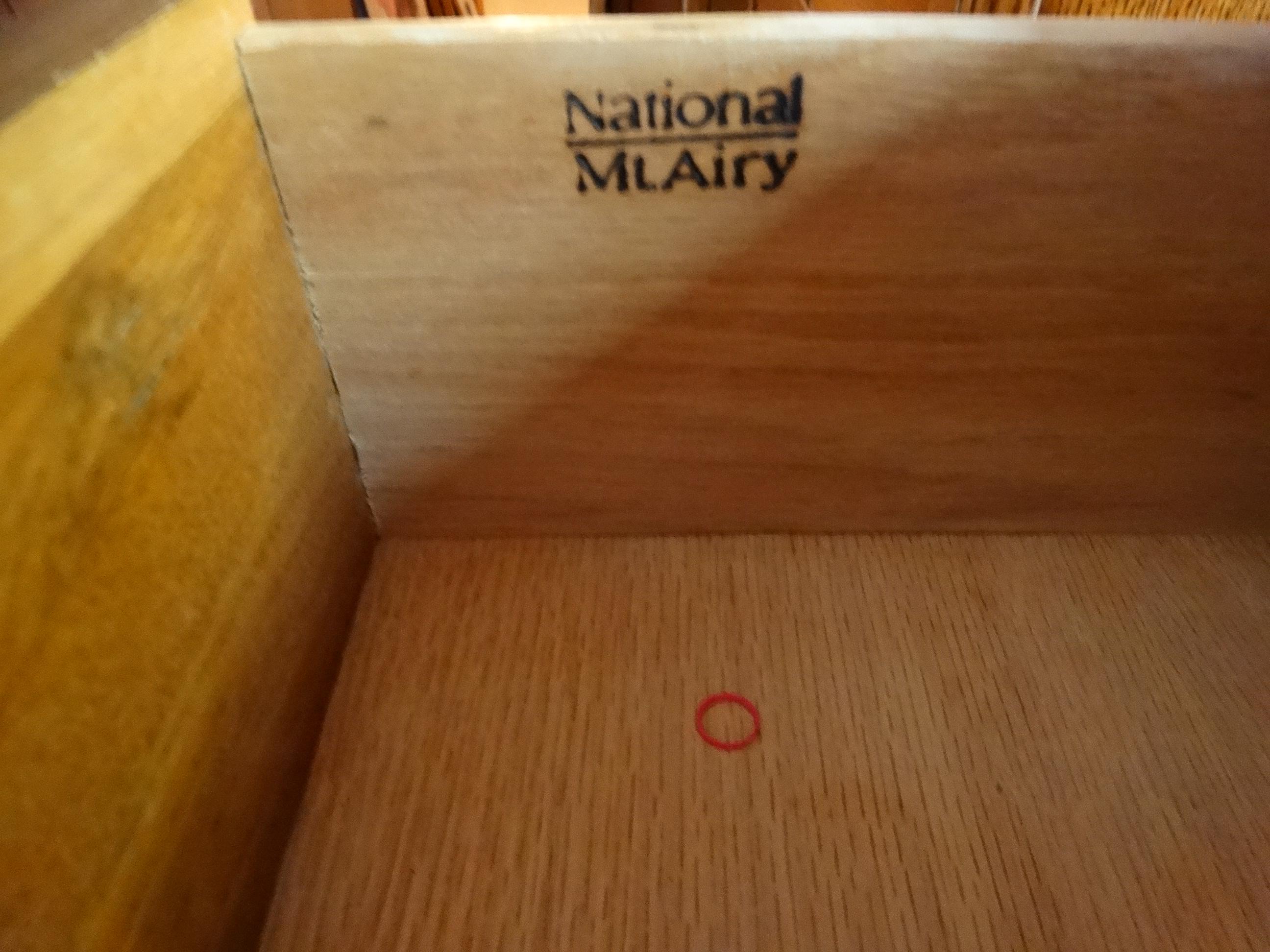 National MT. AIRY Dresser