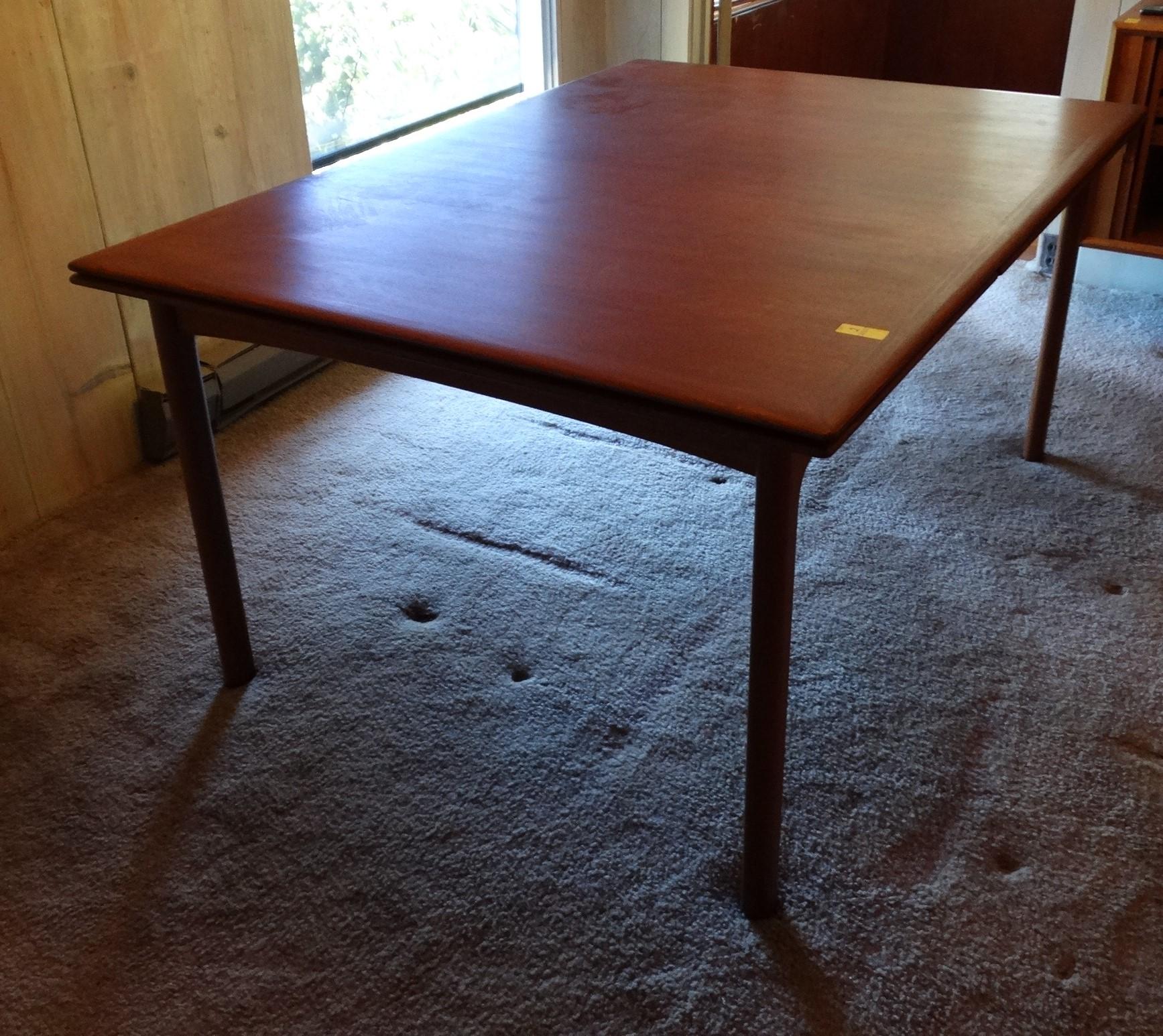 Mid-Century Modern Teak Dining Room Table