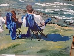 "Watching The Waves La Jolla"