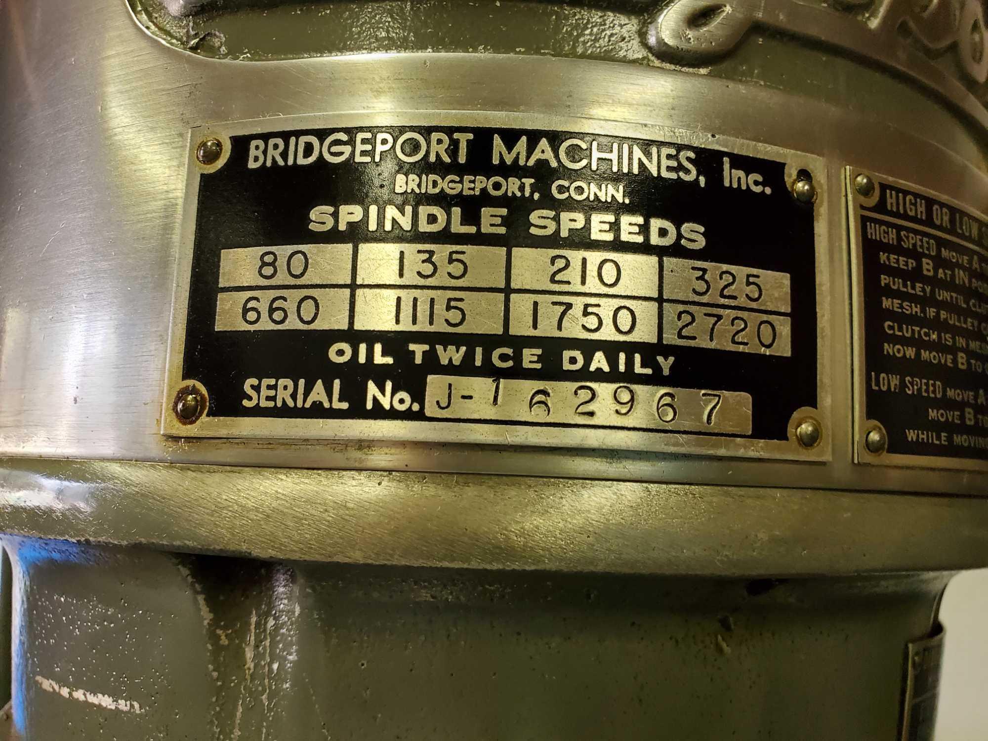 BRIDGEPORT Vertical Milling Machine