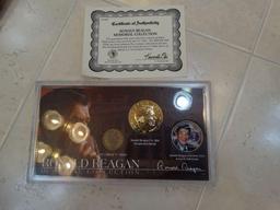 Ronald Regan Memorial Coin Set, U.S. Mint