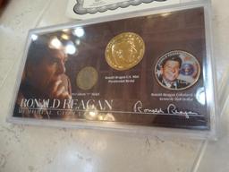 Ronald Regan Memorial Coin Set, U.S. Mint