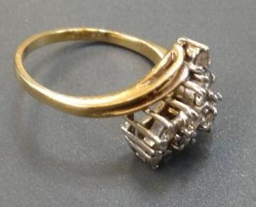 Gold and Diamond Ring