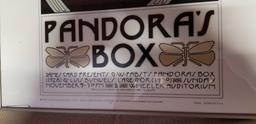 VINTAGE Pandora's Box Poster