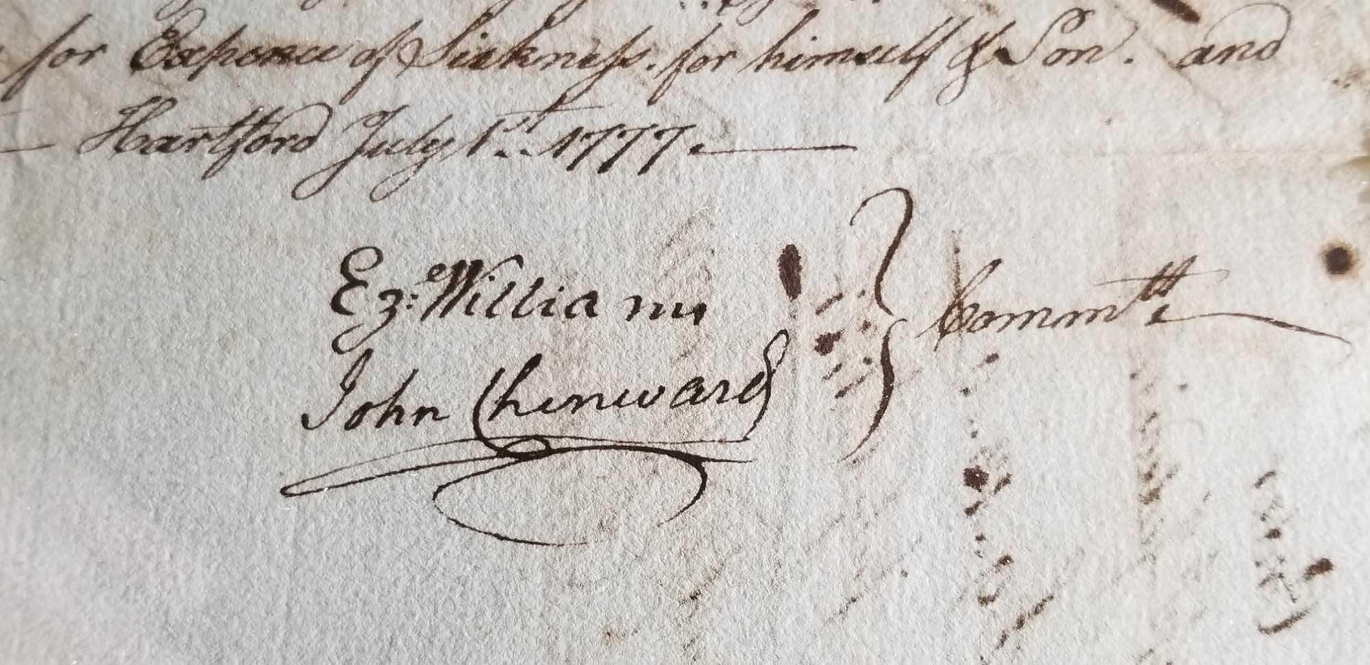 Revolutionary War Autographed Manuscript