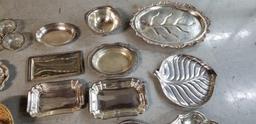 Large Group Lot of Silver Plate