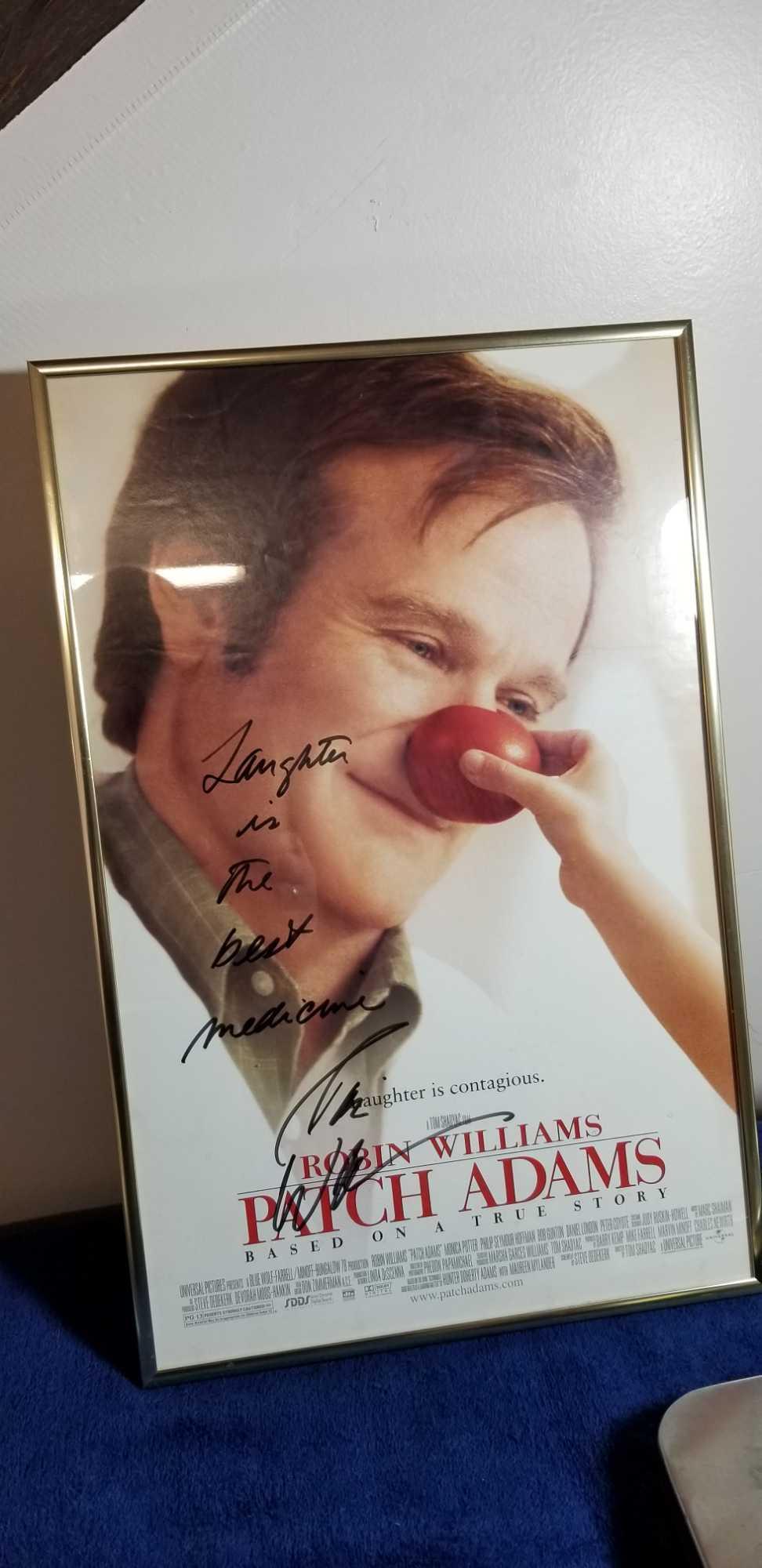 ROBIN WILLIAMS Signature Poster