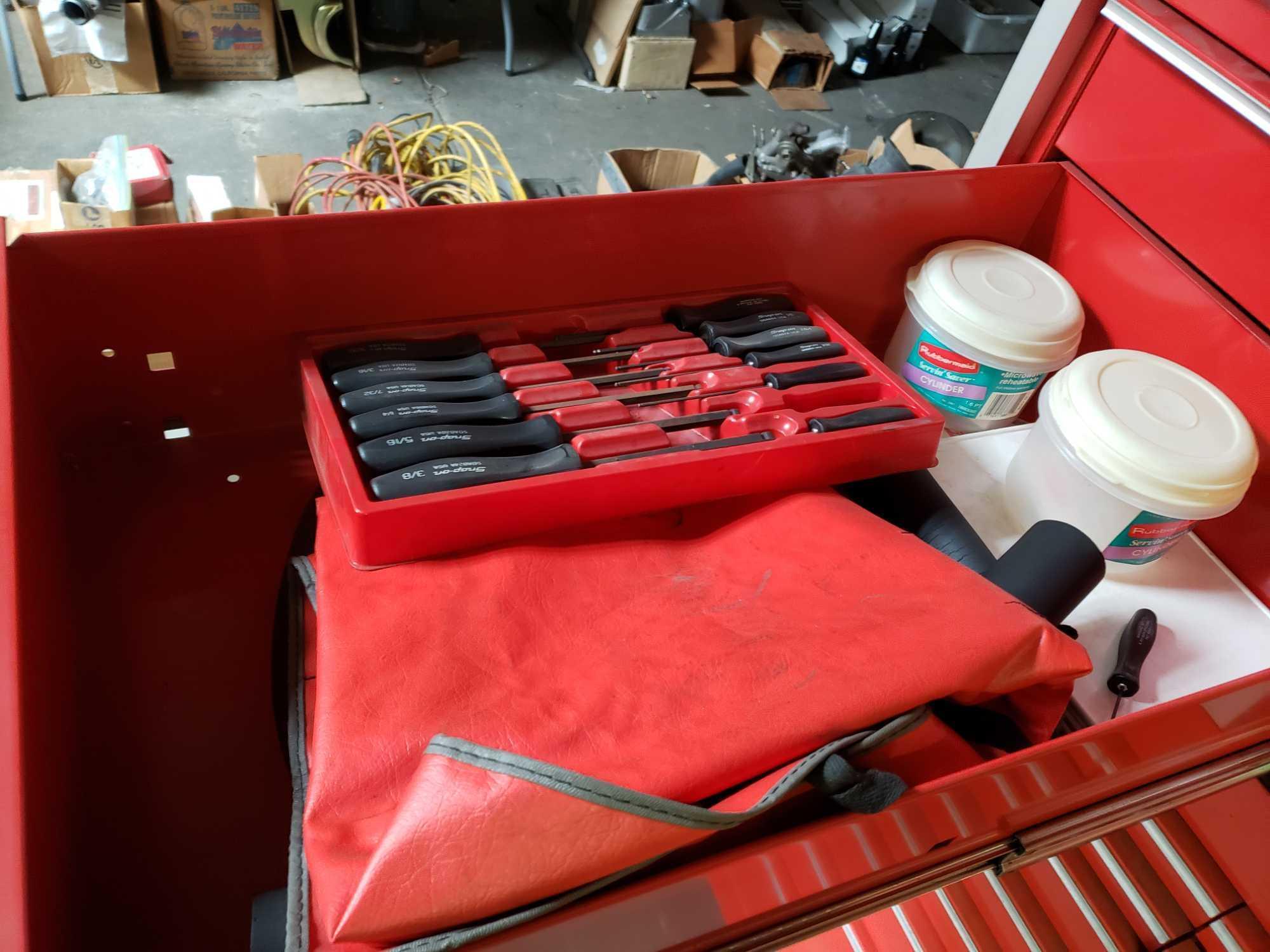 LARGE Snap-On Rolling Tool Cart