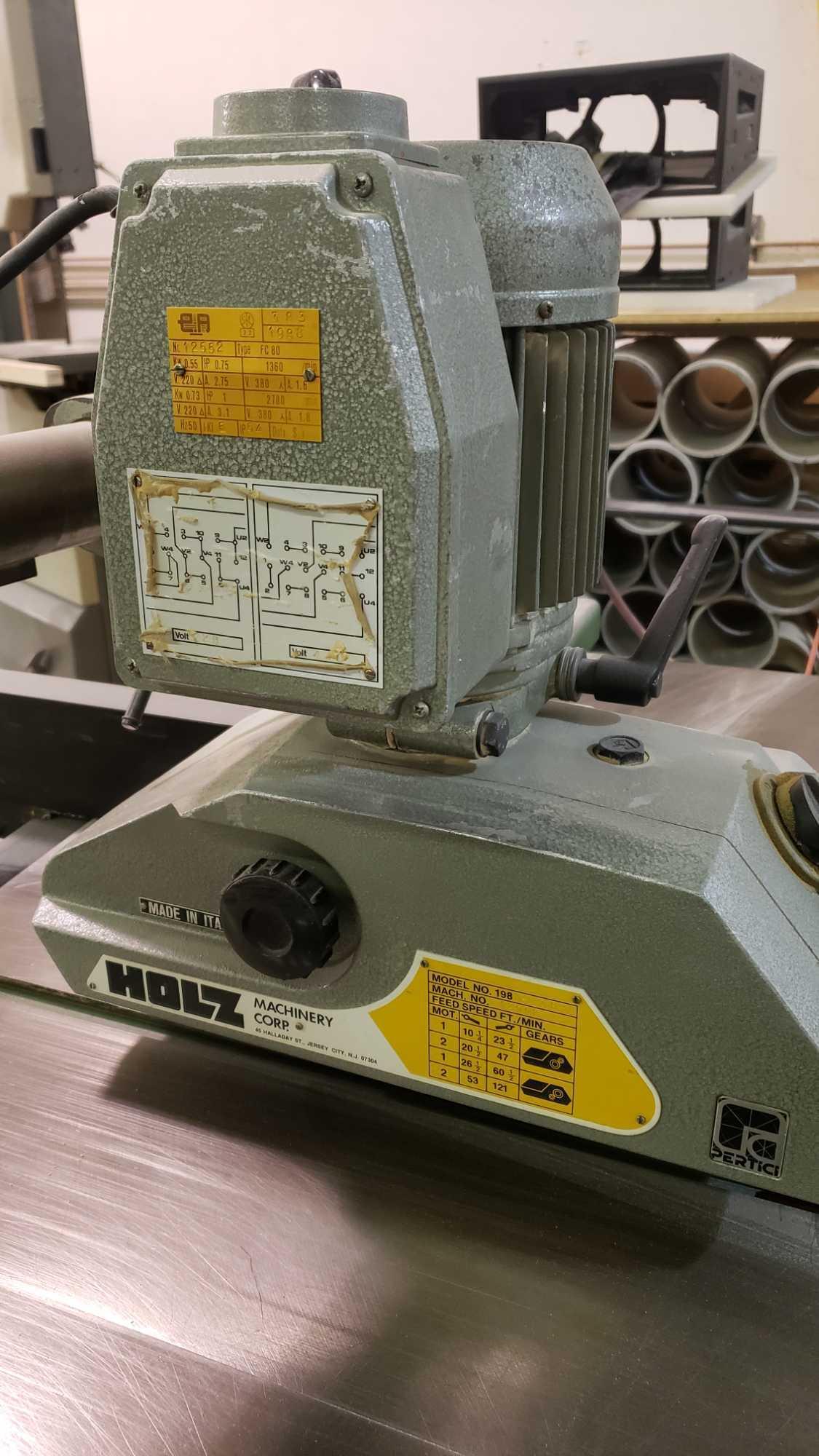 Wadkin Bursgreen Table Saw and a Holz Power Feeder