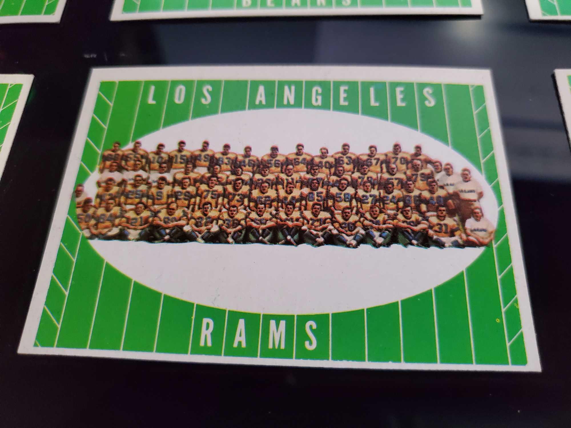 1961 TOPPS NFL Team Card