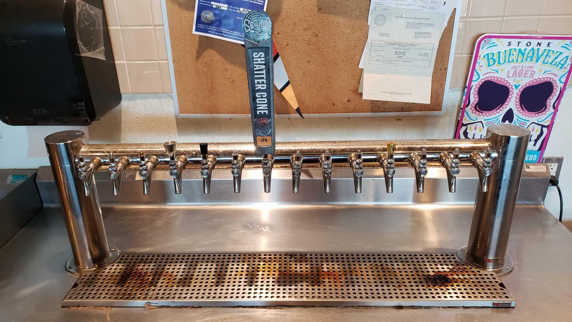 MICRO MATIC 14 FAUCET PASS THROUGH BEER TOWER