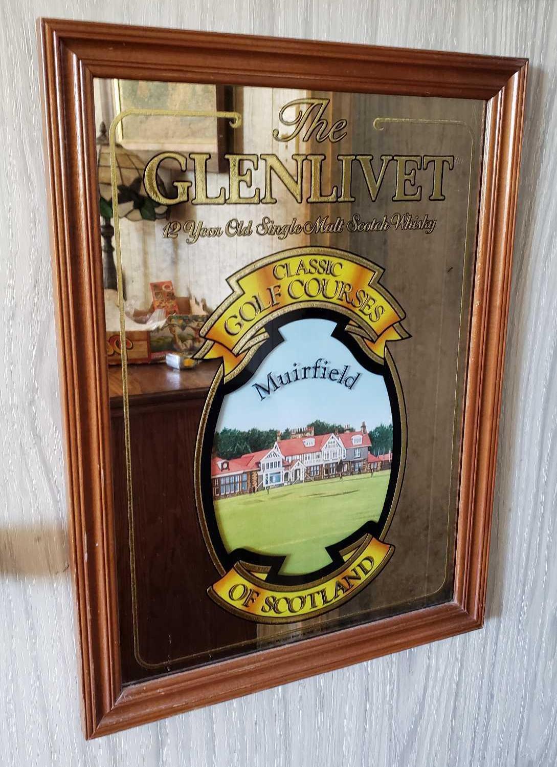 GLENLIVET ADVERTISING MIRROR