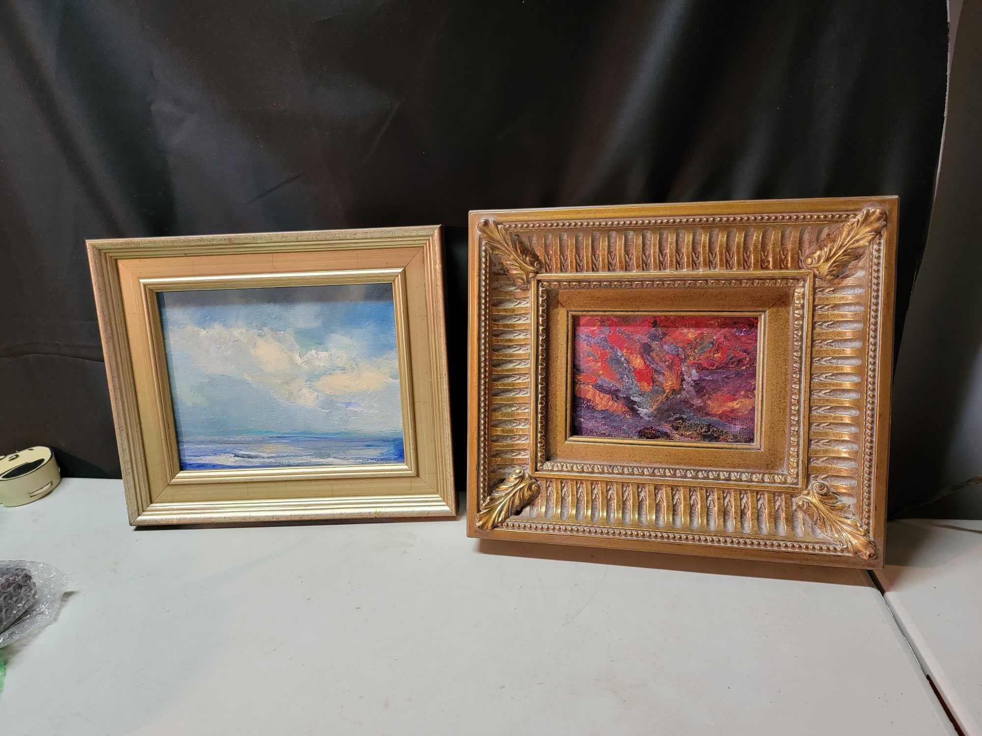 2 OIL PAINTINGS