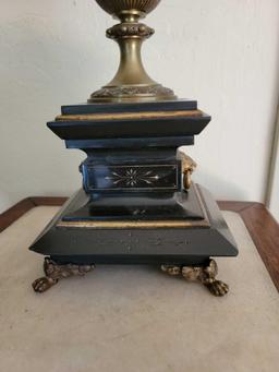MANTEL URNS AND FIREPLACE TOOLS