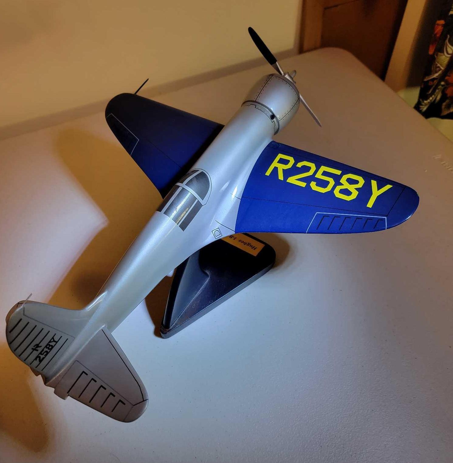 HUGHES 1-B RACER AIRCRAFT MODEL