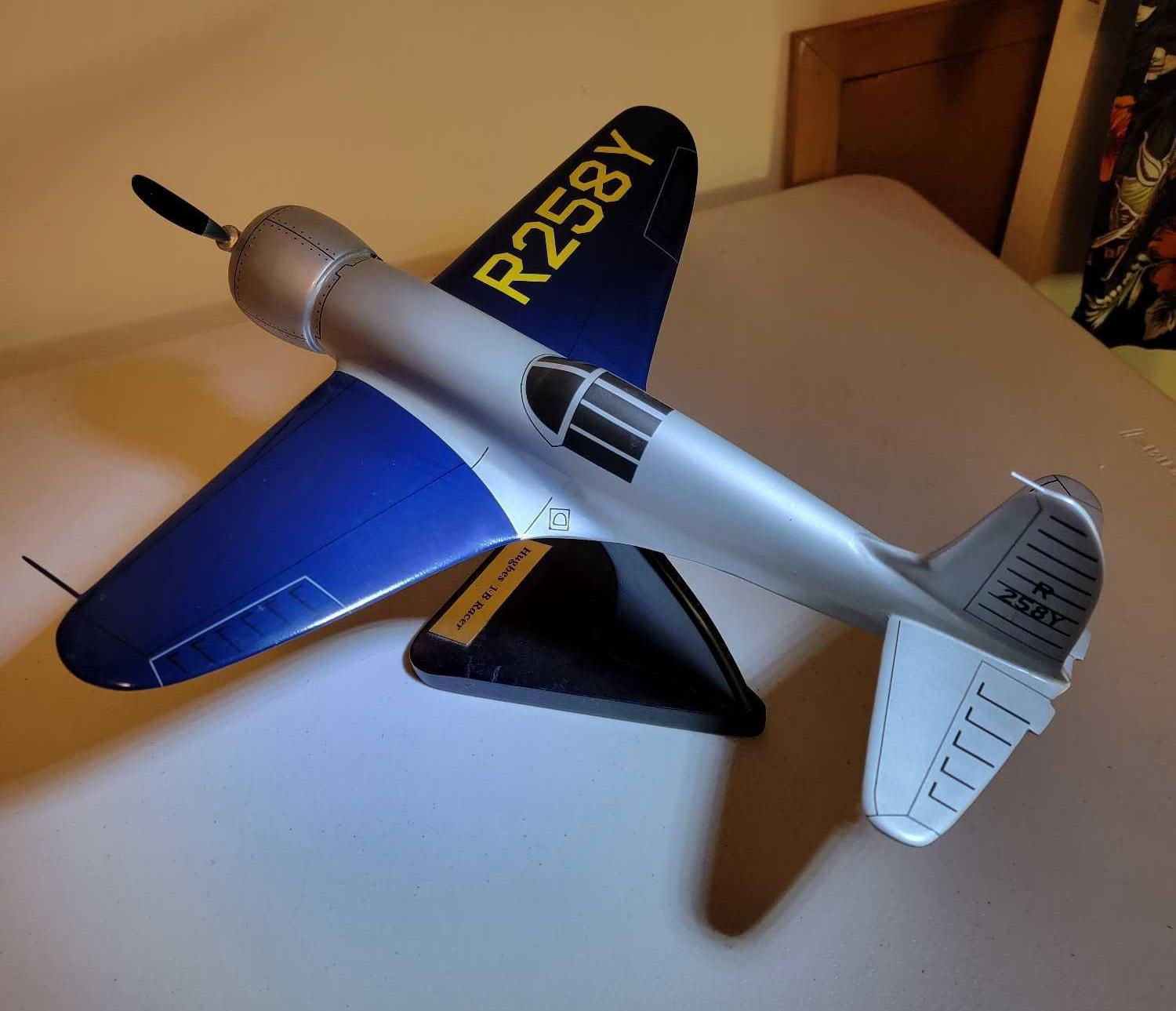 HUGHES 1-B RACER AIRCRAFT MODEL